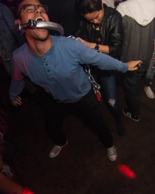 NONSENSE HAUNTED DANCE PARTY + PHOBIA EXPERIENCE at The Basement! October 19, 2018. Kimber was the DJ. Photo by Stephanie Heath/Oh Snap