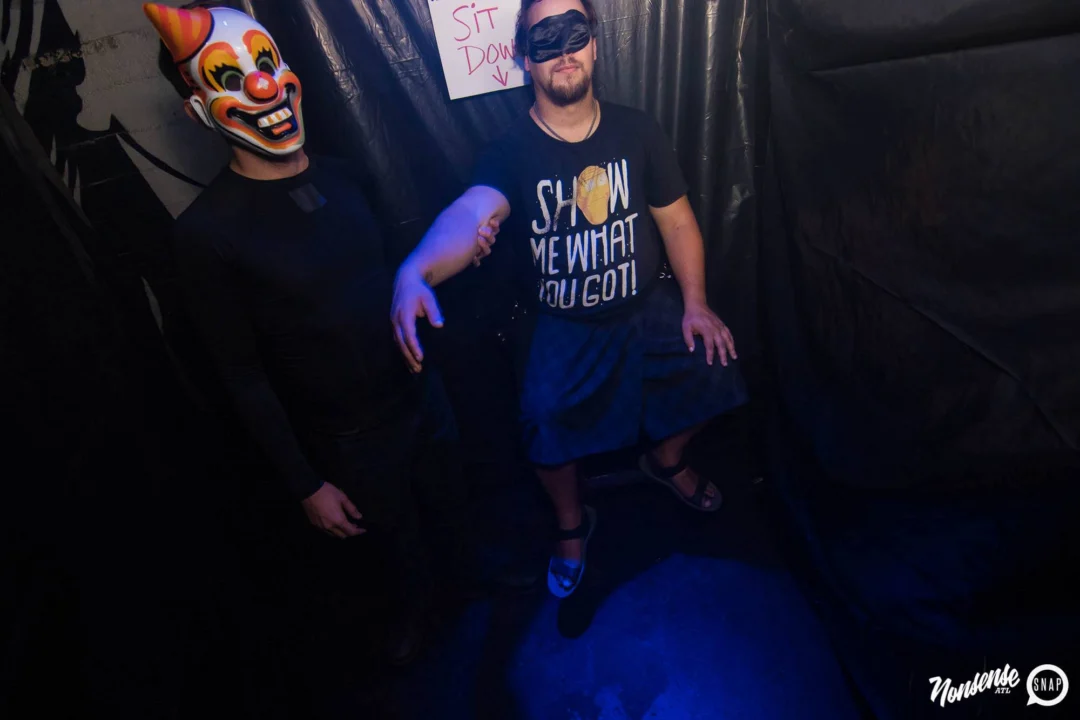 NONSENSE HAUNTED DANCE PARTY + PHOBIA EXPERIENCE at The Basement! October 19, 2018. Kimber was the DJ. Photo by Stephanie Heath/Oh Snap