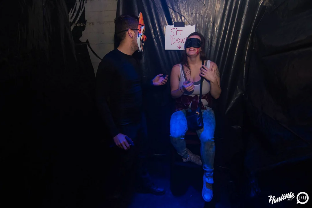 NONSENSE HAUNTED DANCE PARTY + PHOBIA EXPERIENCE at The Basement! October 19, 2018. Kimber was the DJ. Photo by Stephanie Heath/Oh Snap