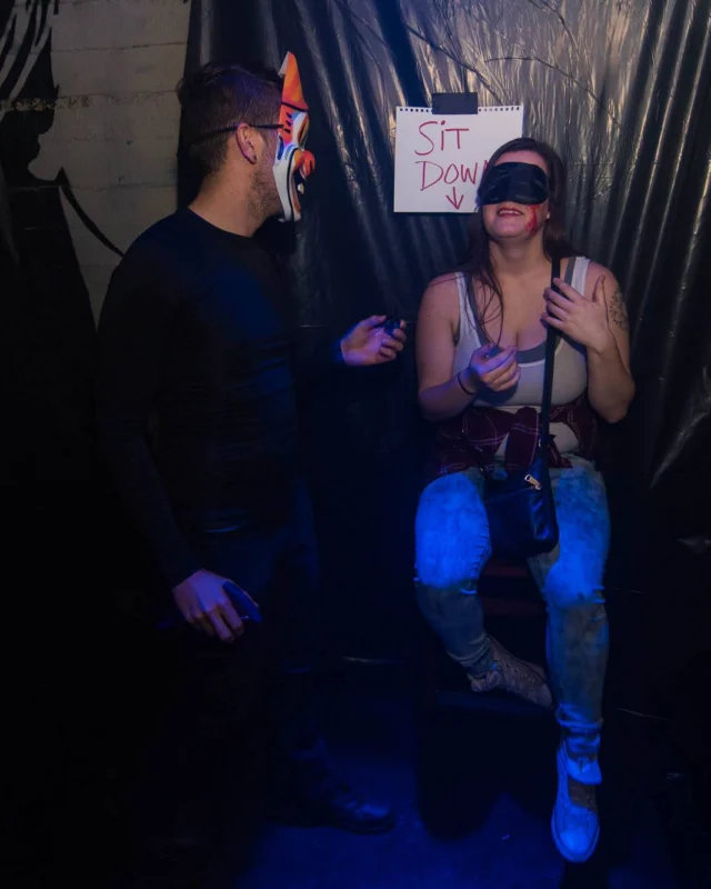 NONSENSE HAUNTED DANCE PARTY + PHOBIA EXPERIENCE at The Basement! October 19, 2018. Kimber was the DJ. Photo by Stephanie Heath/Oh Snap