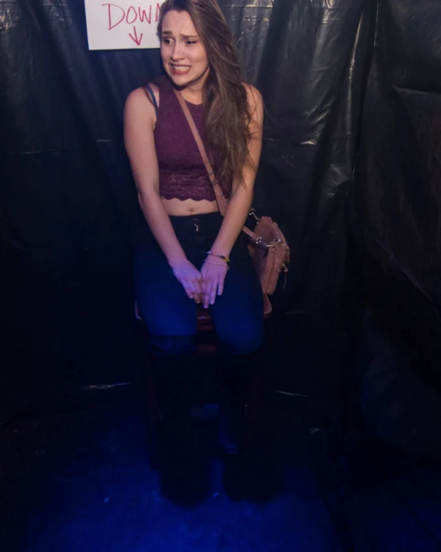 NONSENSE HAUNTED DANCE PARTY + PHOBIA EXPERIENCE at The Basement! October 19, 2018. Kimber was the DJ. Photo by Stephanie Heath/Oh Snap