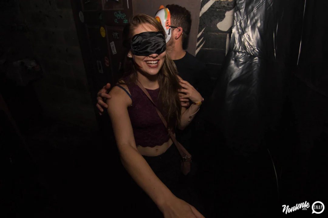 NONSENSE HAUNTED DANCE PARTY + PHOBIA EXPERIENCE at The Basement! October 19, 2018. Kimber was the DJ. Photo by Stephanie Heath/Oh Snap