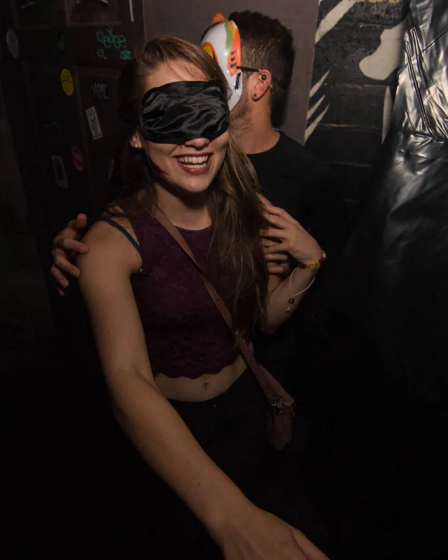 NONSENSE HAUNTED DANCE PARTY + PHOBIA EXPERIENCE at The Basement! October 19, 2018. Kimber was the DJ. Photo by Stephanie Heath/Oh Snap