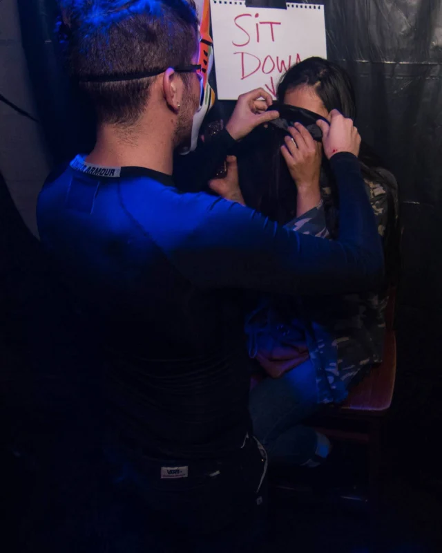 NONSENSE HAUNTED DANCE PARTY + PHOBIA EXPERIENCE at The Basement! October 19, 2018. Kimber was the DJ. Photo by Stephanie Heath/Oh Snap