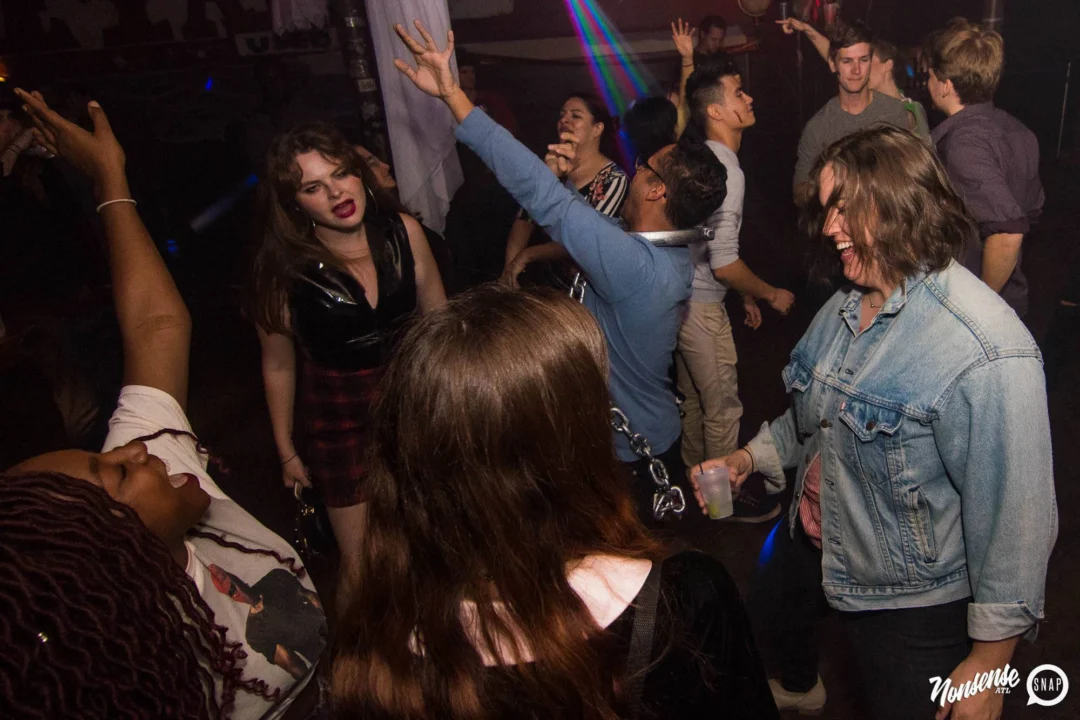 NONSENSE HAUNTED DANCE PARTY + PHOBIA EXPERIENCE at The Basement! October 19, 2018. Kimber was the DJ. Photo by Stephanie Heath/Oh Snap
