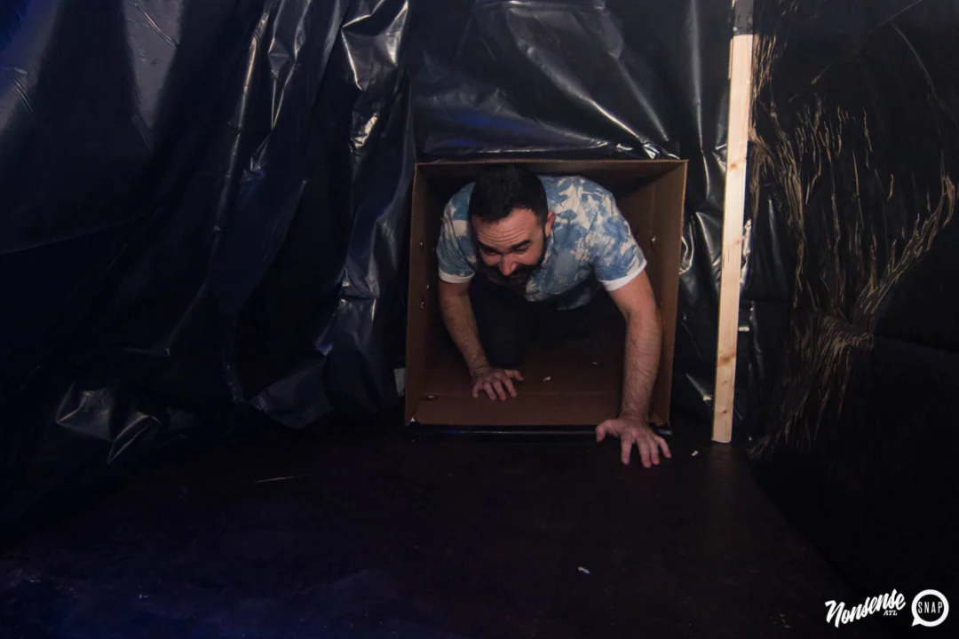 NONSENSE HAUNTED DANCE PARTY + PHOBIA EXPERIENCE at The Basement! October 19, 2018. Kimber was the DJ. Photo by Stephanie Heath/Oh Snap