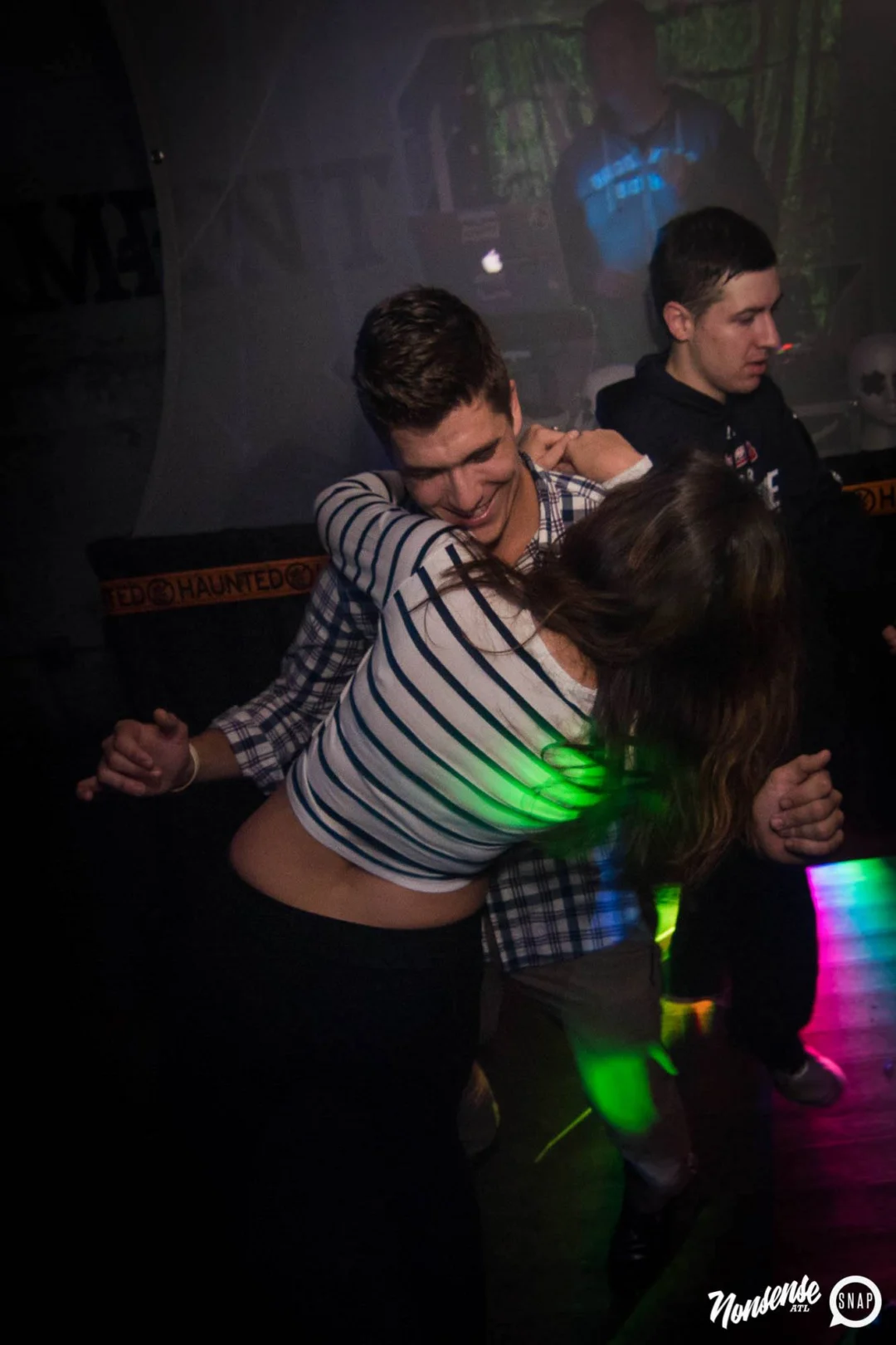 NONSENSE HAUNTED DANCE PARTY + PHOBIA EXPERIENCE at The Basement! October 19, 2018. Kimber was the DJ. Photo by Stephanie Heath/Oh Snap