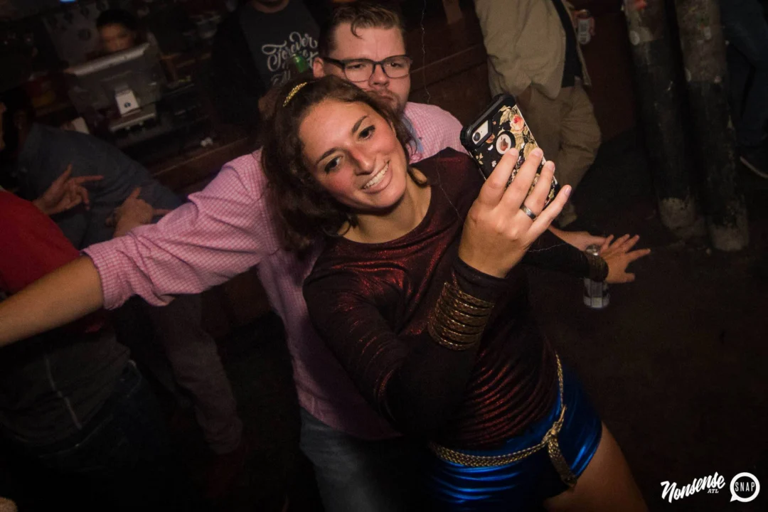 NONSENSE HAUNTED DANCE PARTY + PHOBIA EXPERIENCE at The Basement! October 19, 2018. Kimber was the DJ. Photo by Stephanie Heath/Oh Snap