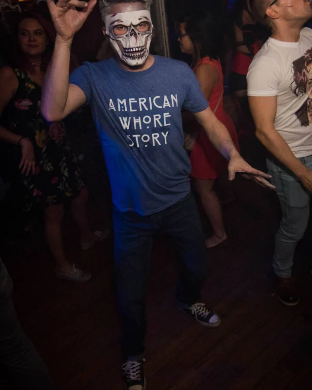 NONSENSE HAUNTED DANCE PARTY + PHOBIA EXPERIENCE at The Basement! October 19, 2018. Kimber was the DJ. Photo by Stephanie Heath/Oh Snap