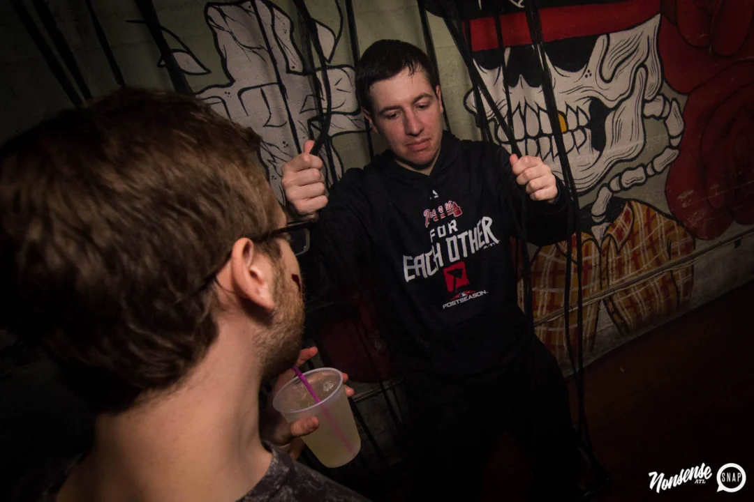 NONSENSE HAUNTED DANCE PARTY + PHOBIA EXPERIENCE at The Basement! October 19, 2018. Kimber was the DJ. Photo by Stephanie Heath/Oh Snap