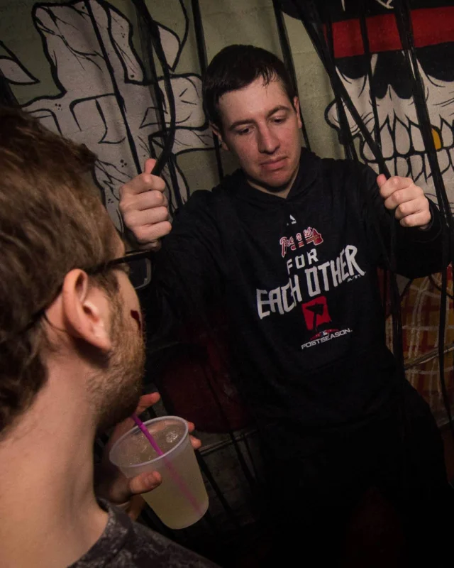 NONSENSE HAUNTED DANCE PARTY + PHOBIA EXPERIENCE at The Basement! October 19, 2018. Kimber was the DJ. Photo by Stephanie Heath/Oh Snap