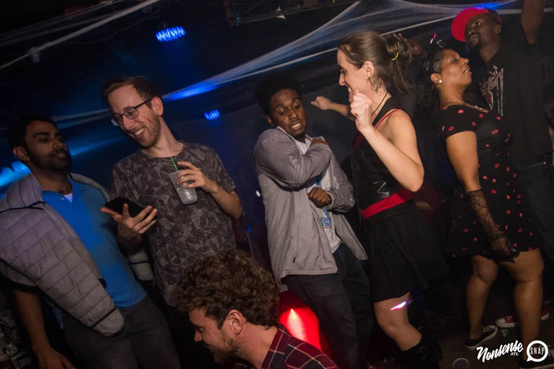 NONSENSE HAUNTED DANCE PARTY + PHOBIA EXPERIENCE at The Basement! October 19, 2018. Kimber was the DJ. Photo by Stephanie Heath/Oh Snap