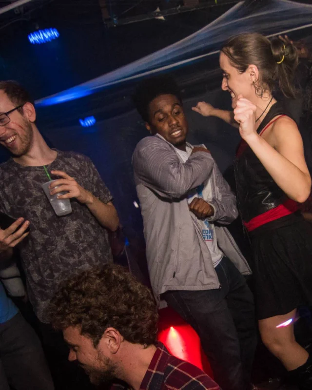 NONSENSE HAUNTED DANCE PARTY + PHOBIA EXPERIENCE at The Basement! October 19, 2018. Kimber was the DJ. Photo by Stephanie Heath/Oh Snap