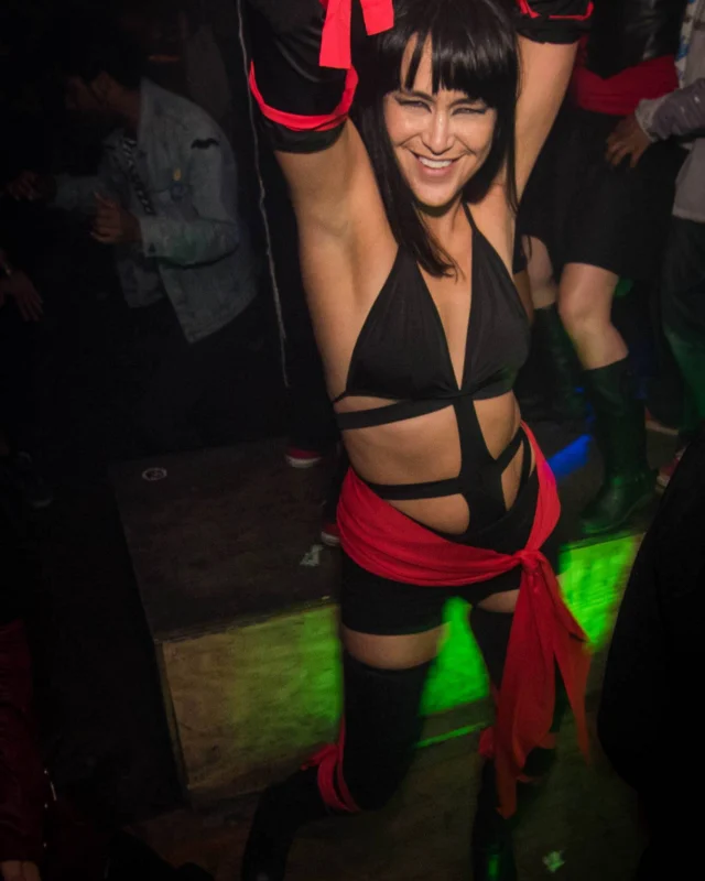 NONSENSE HAUNTED DANCE PARTY + PHOBIA EXPERIENCE at The Basement! October 19, 2018. Kimber was the DJ. Photo by Stephanie Heath/Oh Snap