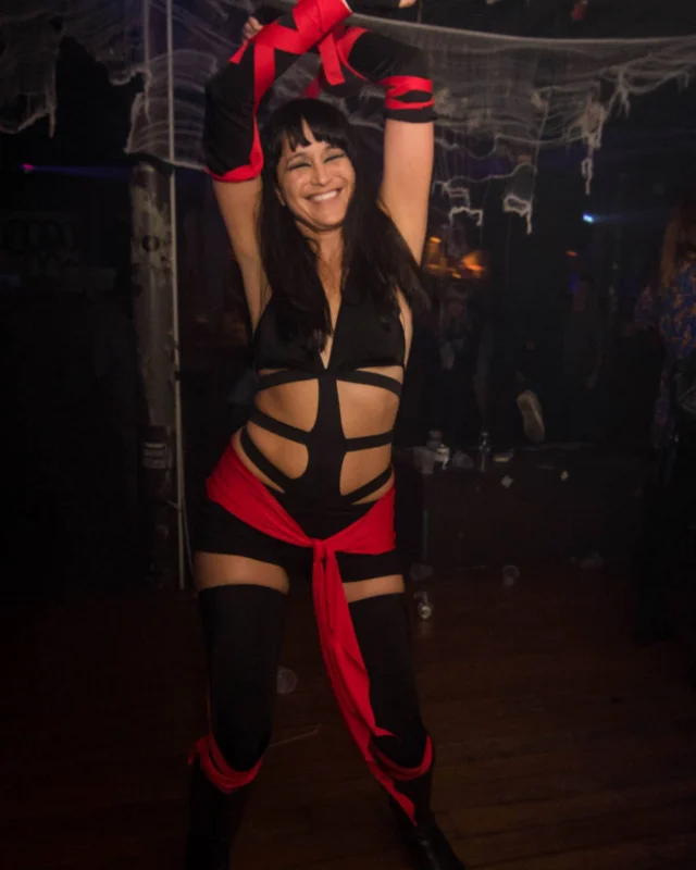 NONSENSE HAUNTED DANCE PARTY + PHOBIA EXPERIENCE at The Basement! October 19, 2018. Kimber was the DJ. Photo by Stephanie Heath/Oh Snap