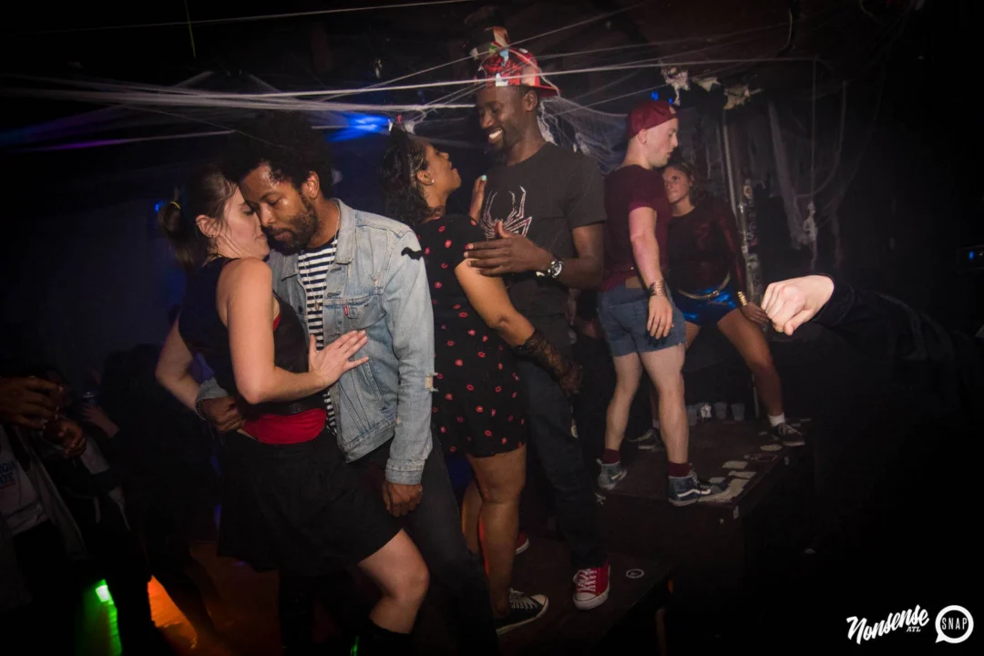 NONSENSE HAUNTED DANCE PARTY + PHOBIA EXPERIENCE at The Basement! October 19, 2018. Kimber was the DJ. Photo by Stephanie Heath/Oh Snap