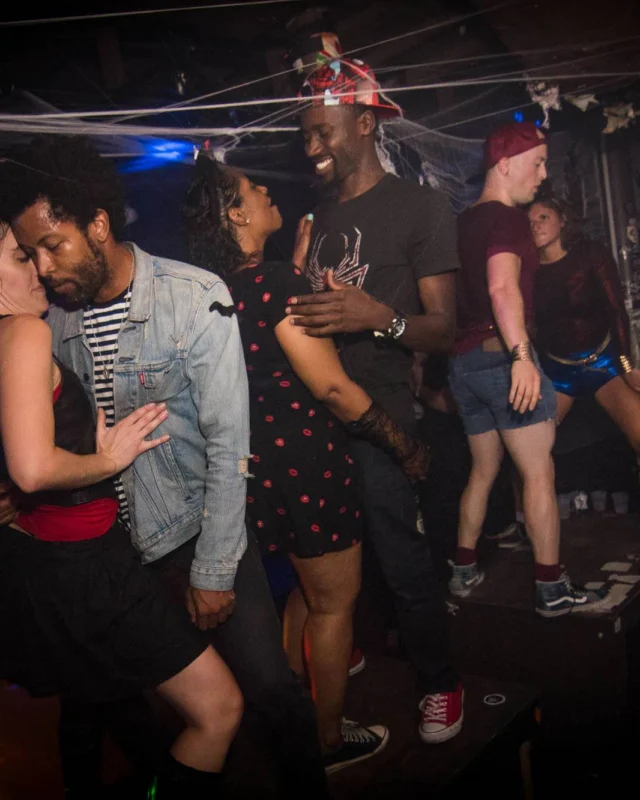 NONSENSE HAUNTED DANCE PARTY + PHOBIA EXPERIENCE at The Basement! October 19, 2018. Kimber was the DJ. Photo by Stephanie Heath/Oh Snap