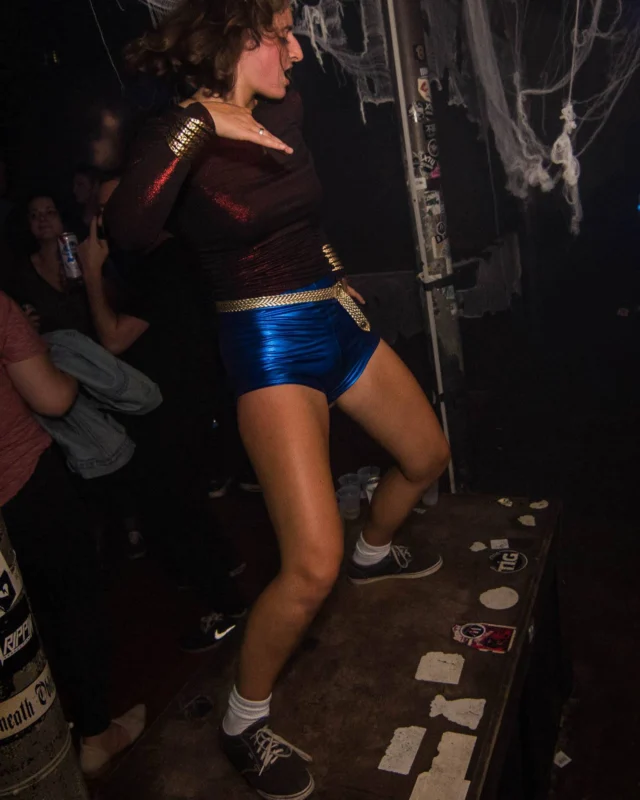 NONSENSE HAUNTED DANCE PARTY + PHOBIA EXPERIENCE at The Basement! October 19, 2018. Kimber was the DJ. Photo by Stephanie Heath/Oh Snap