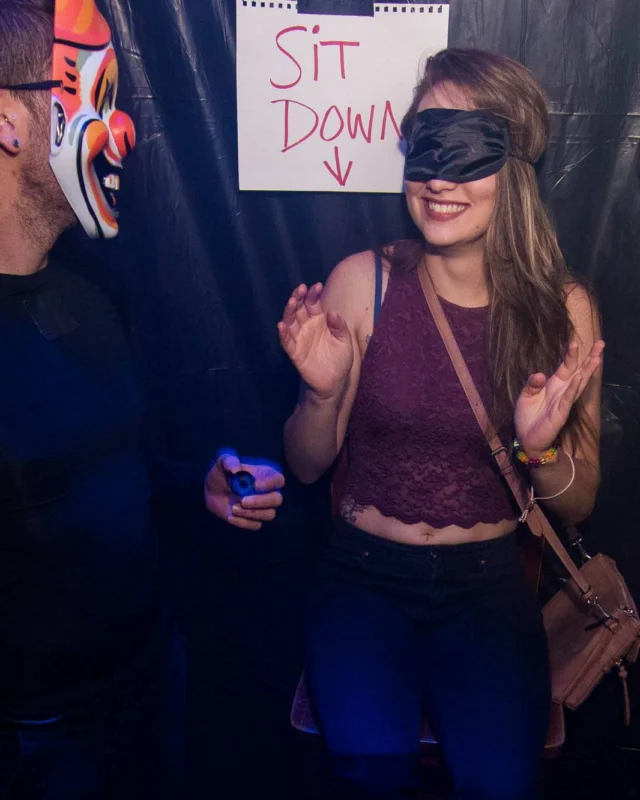NONSENSE HAUNTED DANCE PARTY + PHOBIA EXPERIENCE at The Basement! October 19, 2018. Kimber was the DJ. Photo by Stephanie Heath/Oh Snap