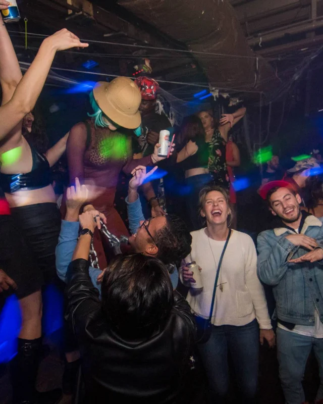 NONSENSE HAUNTED DANCE PARTY + PHOBIA EXPERIENCE at The Basement! October 19, 2018. Kimber was the DJ. Photo by Stephanie Heath/Oh Snap