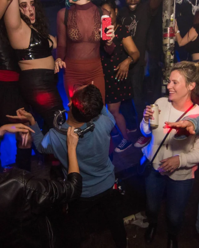 NONSENSE HAUNTED DANCE PARTY + PHOBIA EXPERIENCE at The Basement! October 19, 2018. Kimber was the DJ. Photo by Stephanie Heath/Oh Snap