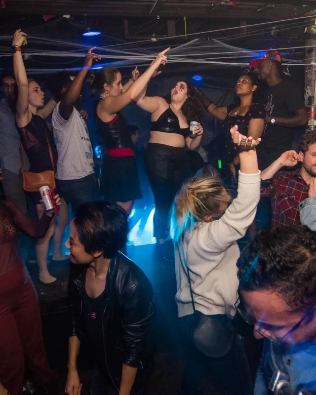 NONSENSE HAUNTED DANCE PARTY + PHOBIA EXPERIENCE at The Basement! October 19, 2018. Kimber was the DJ. Photo by Stephanie Heath/Oh Snap