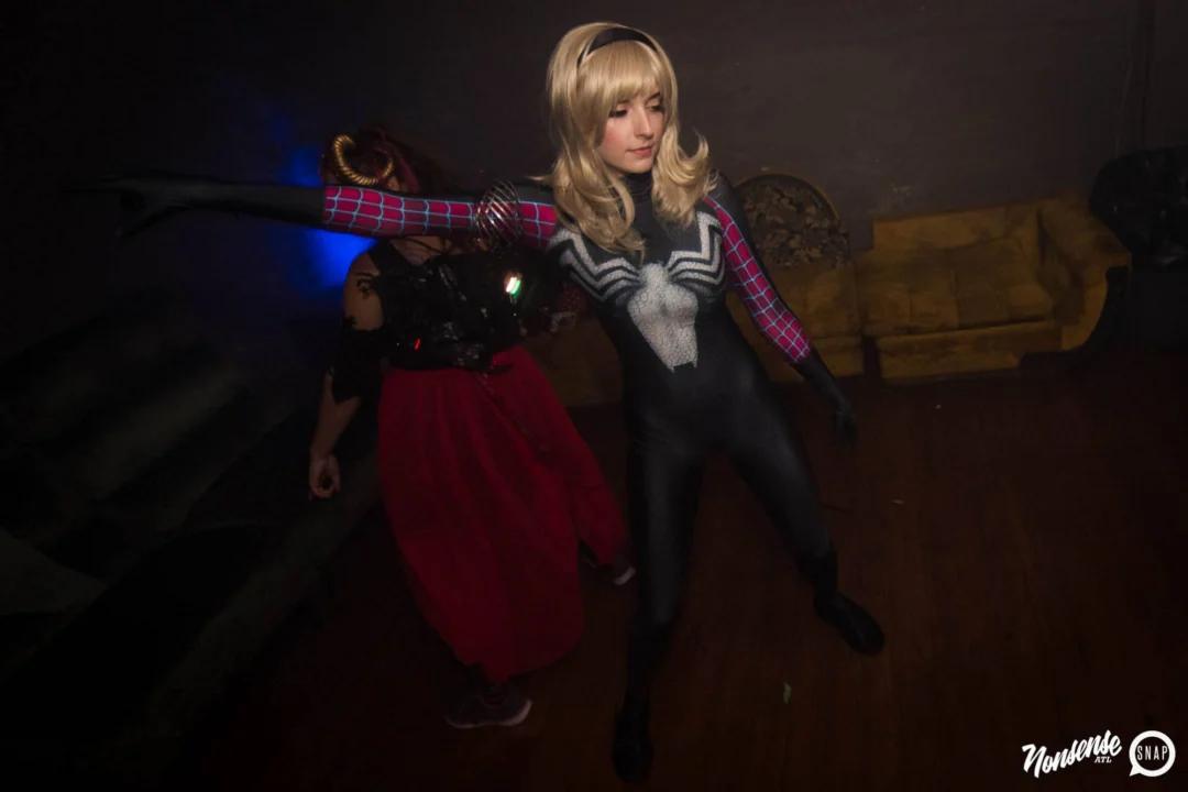 NONSENSE HAUNTED DANCE PARTY + PHOBIA EXPERIENCE at The Basement! October 19, 2018. Kimber was the DJ. Photo by Stephanie Heath/Oh Snap