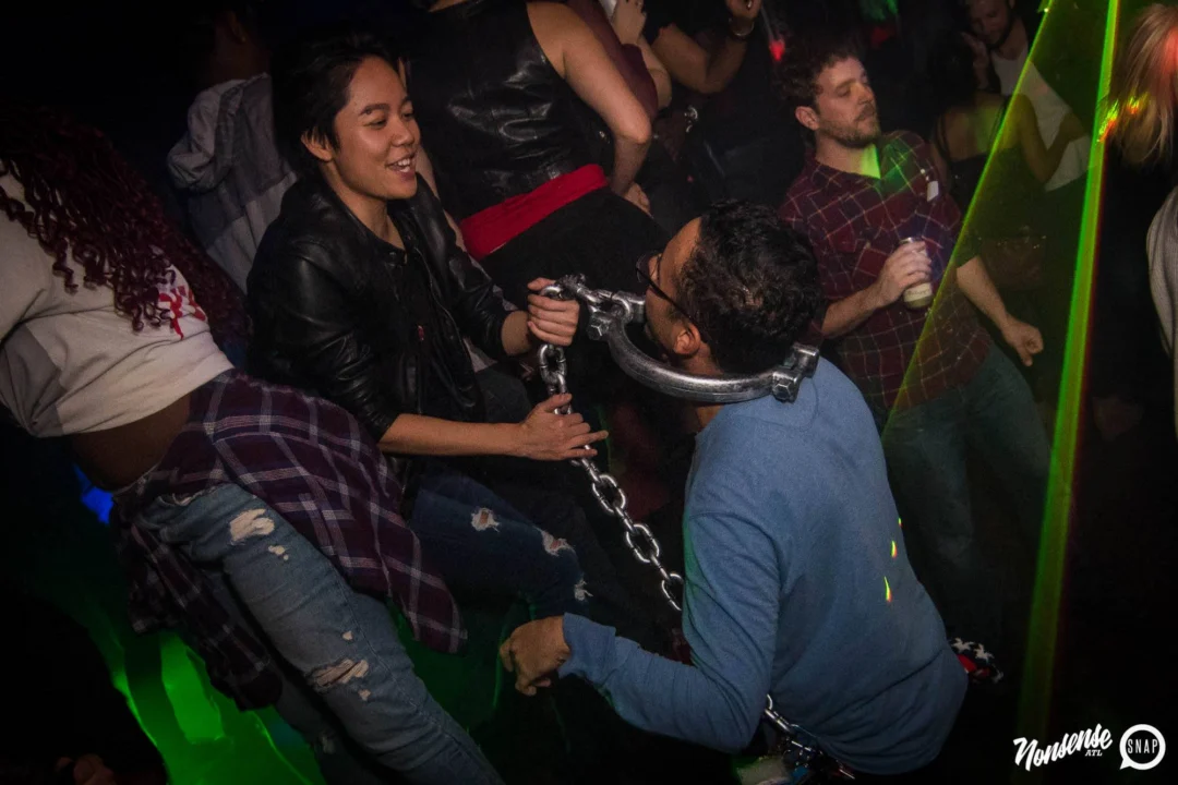 NONSENSE HAUNTED DANCE PARTY + PHOBIA EXPERIENCE at The Basement! October 19, 2018. Kimber was the DJ. Photo by Stephanie Heath/Oh Snap