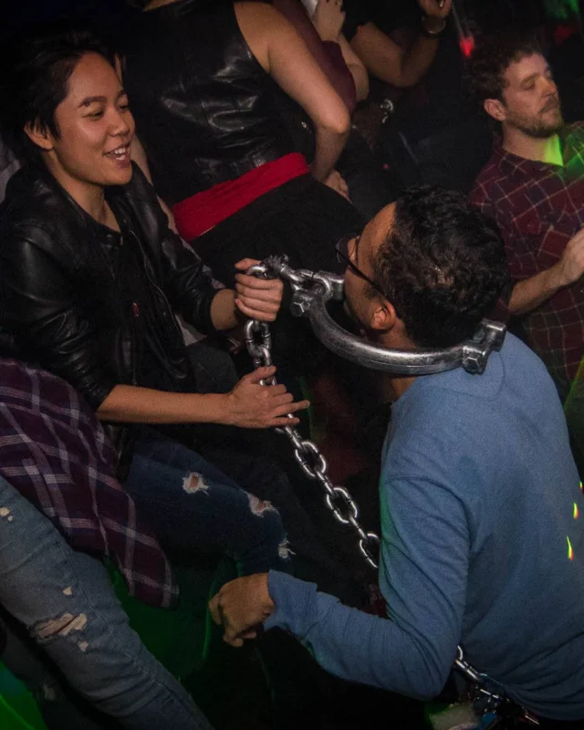 NONSENSE HAUNTED DANCE PARTY + PHOBIA EXPERIENCE at The Basement! October 19, 2018. Kimber was the DJ. Photo by Stephanie Heath/Oh Snap