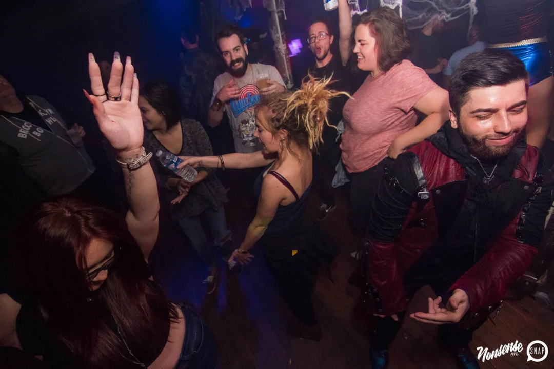 NONSENSE HAUNTED DANCE PARTY + PHOBIA EXPERIENCE at The Basement! October 19, 2018. Kimber was the DJ. Photo by Stephanie Heath/Oh Snap