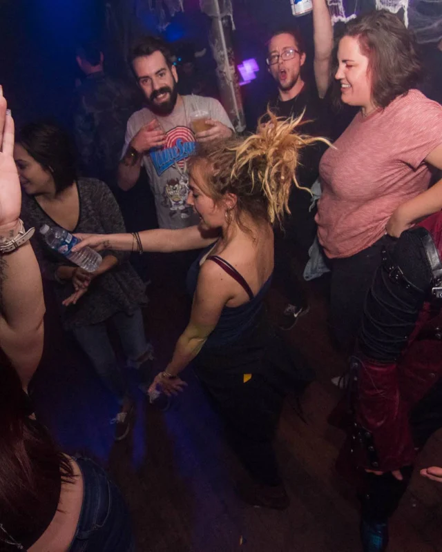 NONSENSE HAUNTED DANCE PARTY + PHOBIA EXPERIENCE at The Basement! October 19, 2018. Kimber was the DJ. Photo by Stephanie Heath/Oh Snap