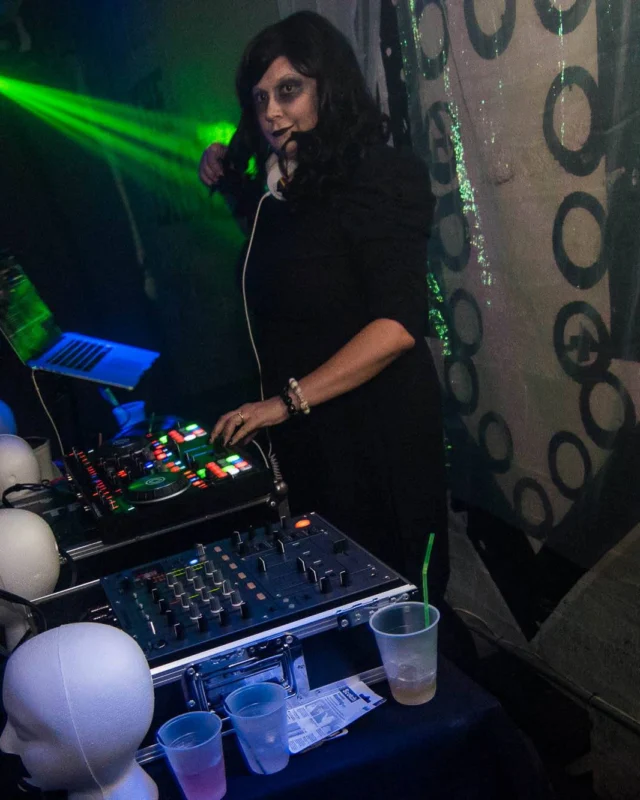 NONSENSE HAUNTED DANCE PARTY + PHOBIA EXPERIENCE at The Basement! October 19, 2018. Kimber was the DJ. Photo by Stephanie Heath/Oh Snap