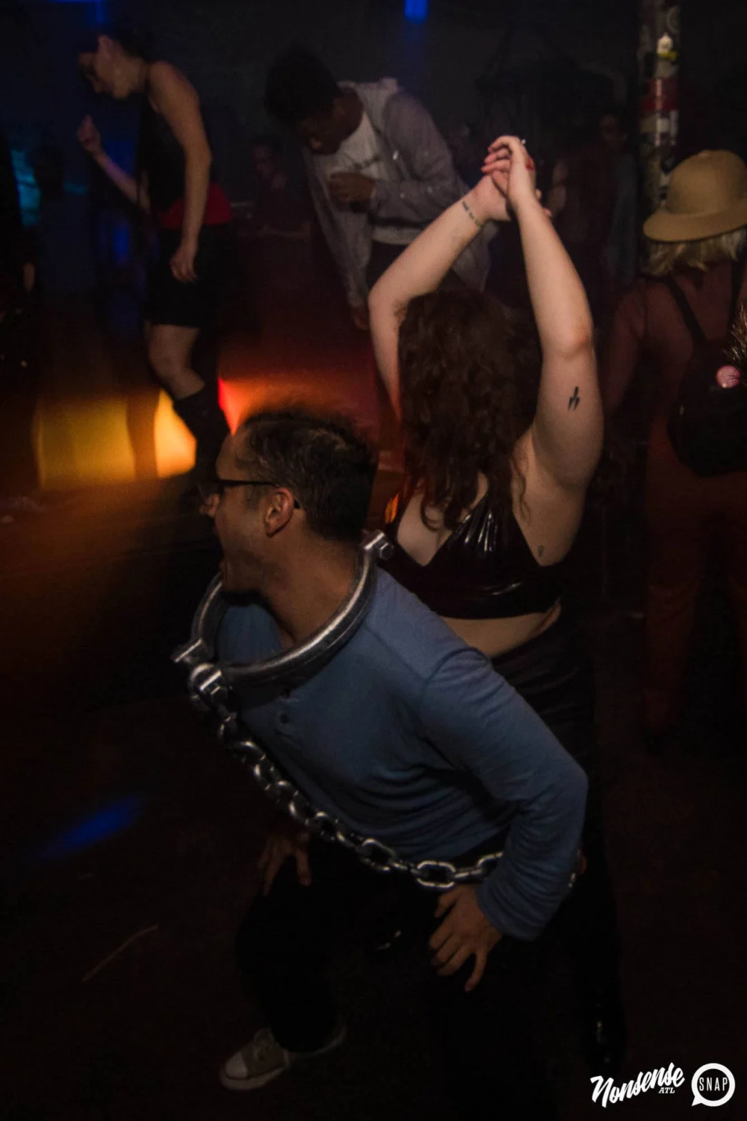 NONSENSE HAUNTED DANCE PARTY + PHOBIA EXPERIENCE at The Basement! October 19, 2018. Kimber was the DJ. Photo by Stephanie Heath/Oh Snap