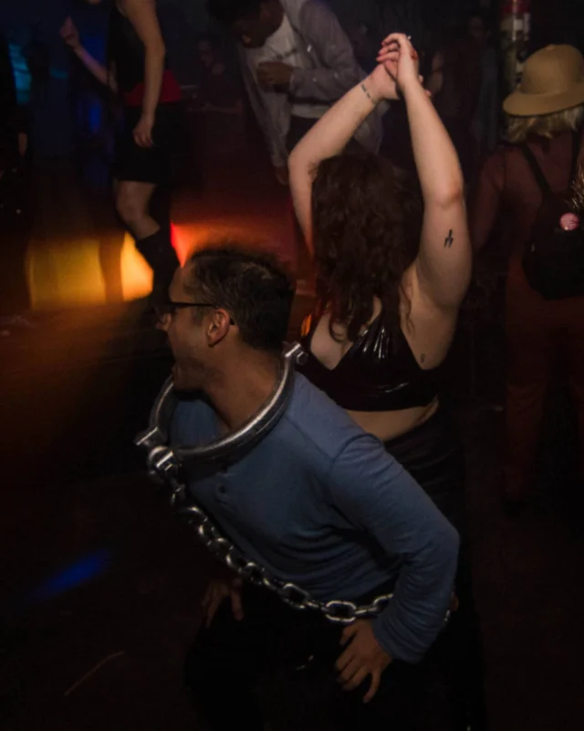 NONSENSE HAUNTED DANCE PARTY + PHOBIA EXPERIENCE at The Basement! October 19, 2018. Kimber was the DJ. Photo by Stephanie Heath/Oh Snap