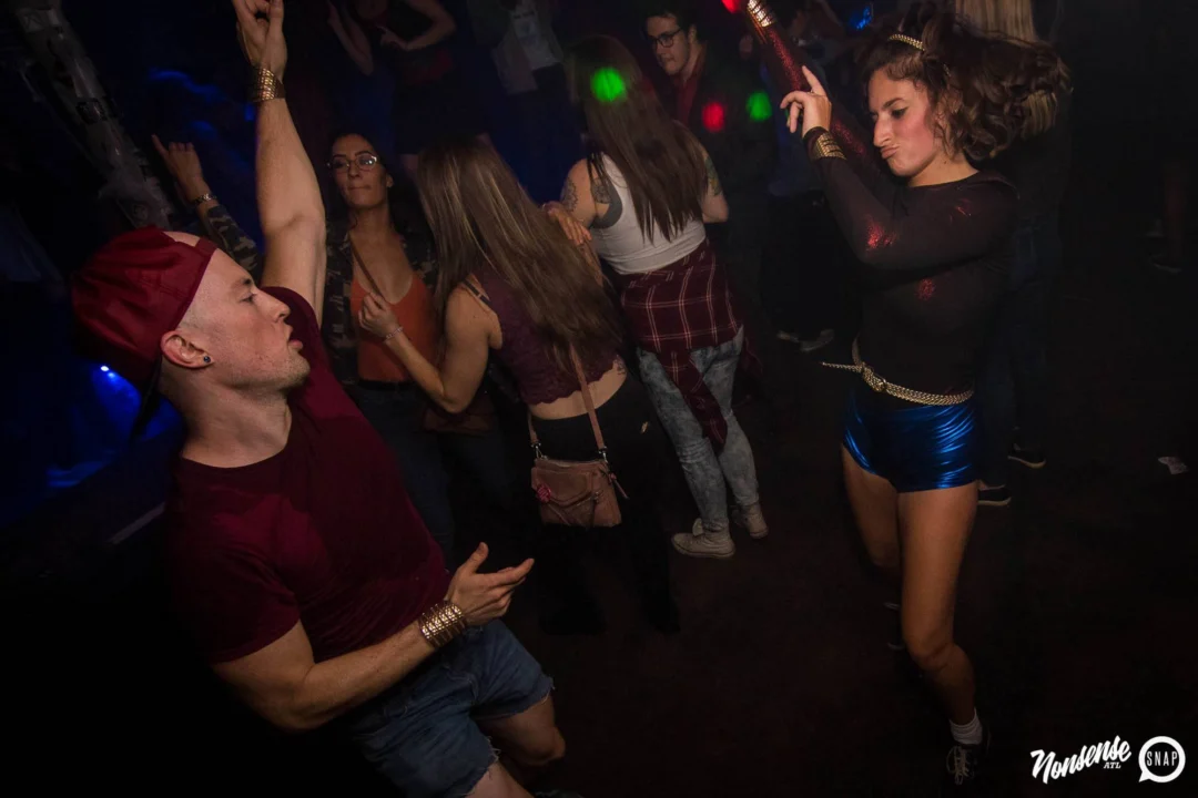 NONSENSE HAUNTED DANCE PARTY + PHOBIA EXPERIENCE at The Basement! October 19, 2018. Kimber was the DJ. Photo by Stephanie Heath/Oh Snap