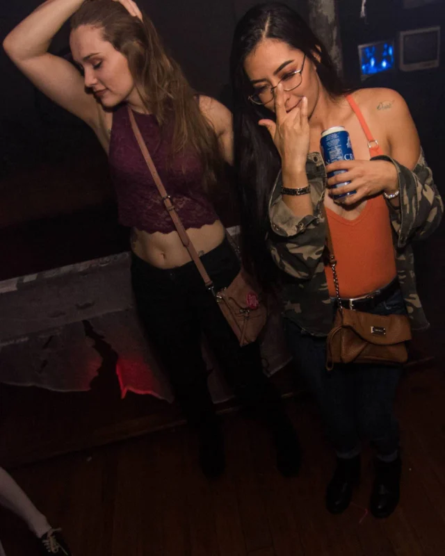 NONSENSE HAUNTED DANCE PARTY + PHOBIA EXPERIENCE at The Basement! October 19, 2018. Kimber was the DJ. Photo by Stephanie Heath/Oh Snap