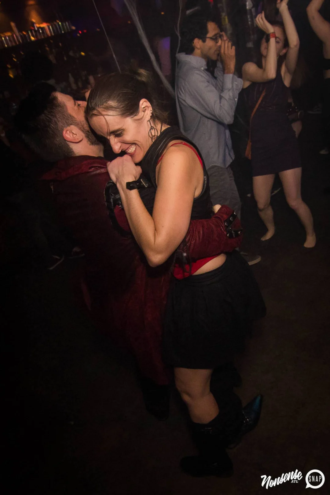 NONSENSE HAUNTED DANCE PARTY + PHOBIA EXPERIENCE at The Basement! October 19, 2018. Kimber was the DJ. Photo by Stephanie Heath/Oh Snap
