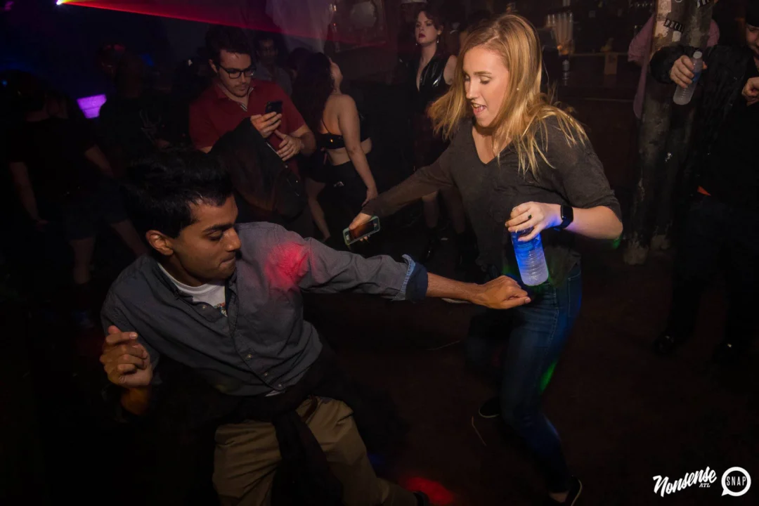 NONSENSE HAUNTED DANCE PARTY + PHOBIA EXPERIENCE at The Basement! October 19, 2018. Kimber was the DJ. Photo by Stephanie Heath/Oh Snap