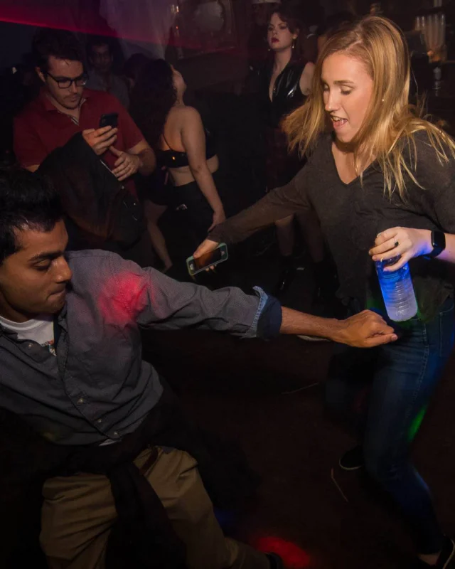 NONSENSE HAUNTED DANCE PARTY + PHOBIA EXPERIENCE at The Basement! October 19, 2018. Kimber was the DJ. Photo by Stephanie Heath/Oh Snap