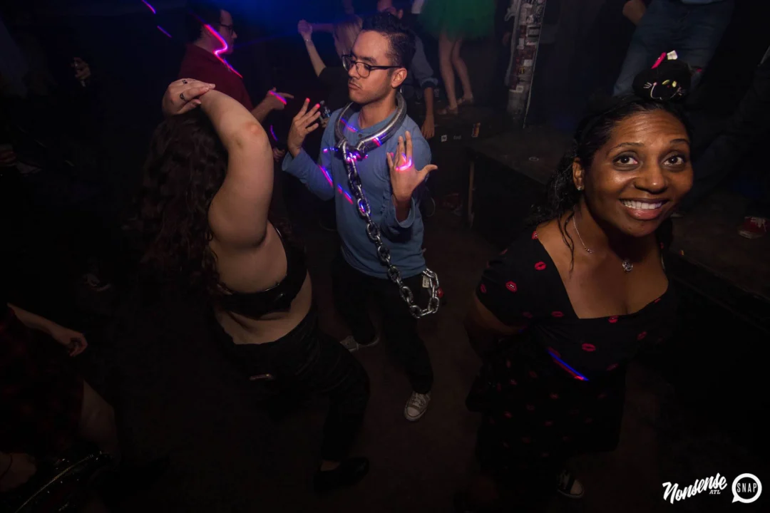 NONSENSE HAUNTED DANCE PARTY + PHOBIA EXPERIENCE at The Basement! October 19, 2018. Kimber was the DJ. Photo by Stephanie Heath/Oh Snap