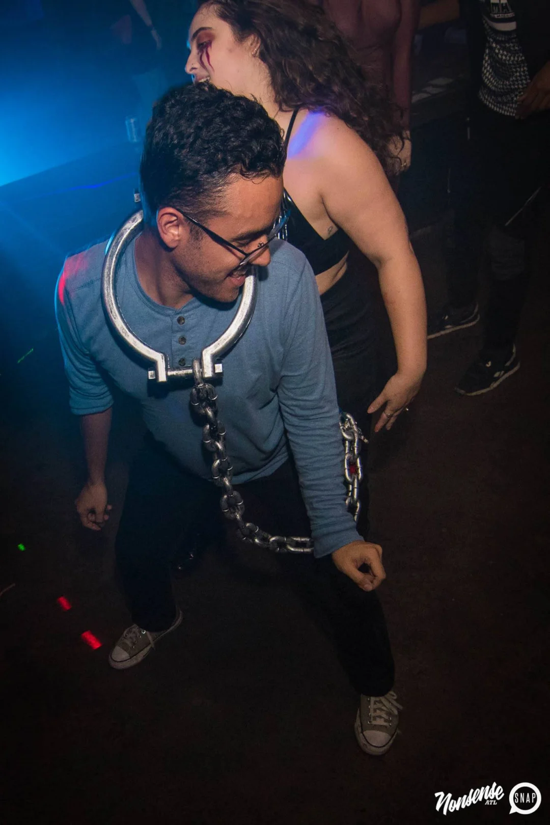 NONSENSE HAUNTED DANCE PARTY + PHOBIA EXPERIENCE at The Basement! October 19, 2018. Kimber was the DJ. Photo by Stephanie Heath/Oh Snap