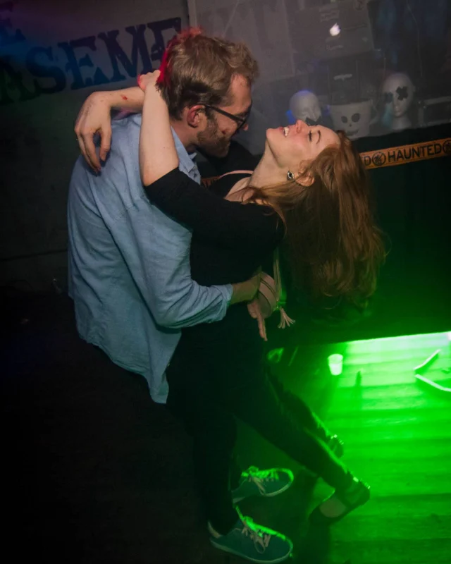 NONSENSE HAUNTED DANCE PARTY + PHOBIA EXPERIENCE at The Basement! October 19, 2018. Kimber was the DJ. Photo by Stephanie Heath/Oh Snap