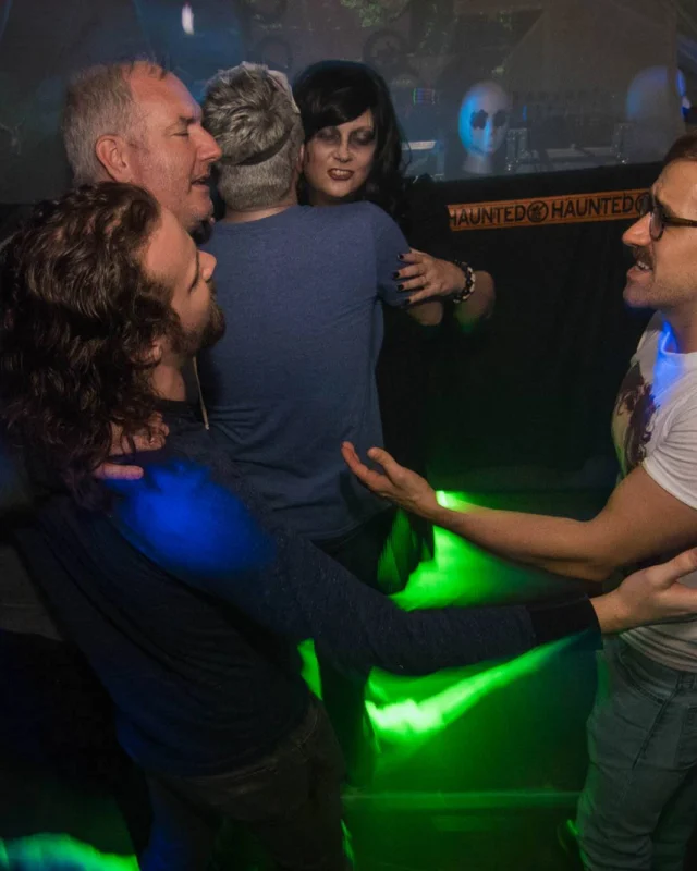 NONSENSE HAUNTED DANCE PARTY + PHOBIA EXPERIENCE at The Basement! October 19, 2018. Kimber was the DJ. Photo by Stephanie Heath/Oh Snap