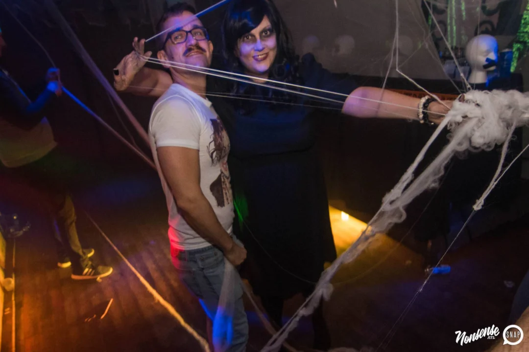 NONSENSE HAUNTED DANCE PARTY + PHOBIA EXPERIENCE at The Basement! October 19, 2018. Kimber was the DJ. Photo by Stephanie Heath/Oh Snap