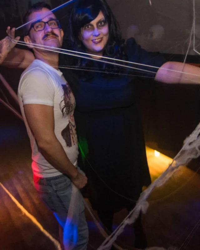NONSENSE HAUNTED DANCE PARTY + PHOBIA EXPERIENCE at The Basement! October 19, 2018. Kimber was the DJ. Photo by Stephanie Heath/Oh Snap