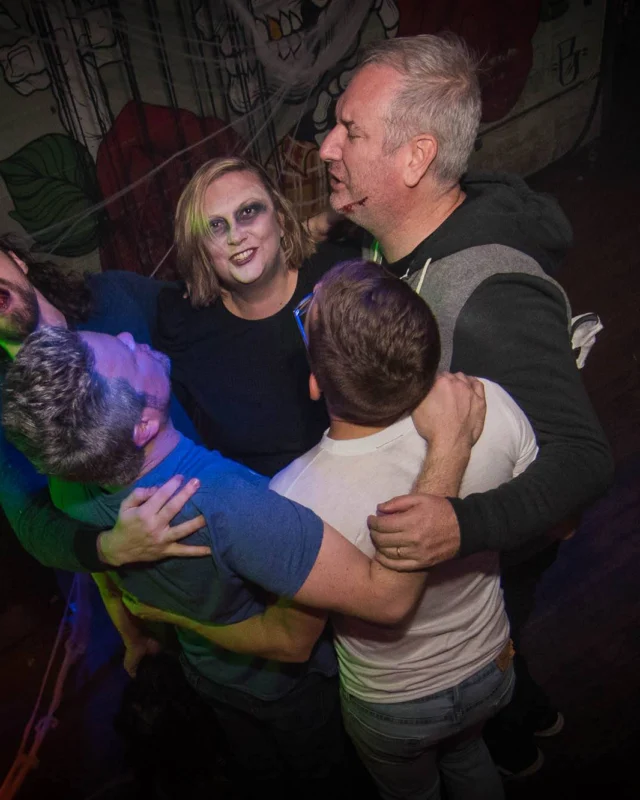 NONSENSE HAUNTED DANCE PARTY + PHOBIA EXPERIENCE at The Basement! October 19, 2018. Kimber was the DJ. Photo by Stephanie Heath/Oh Snap