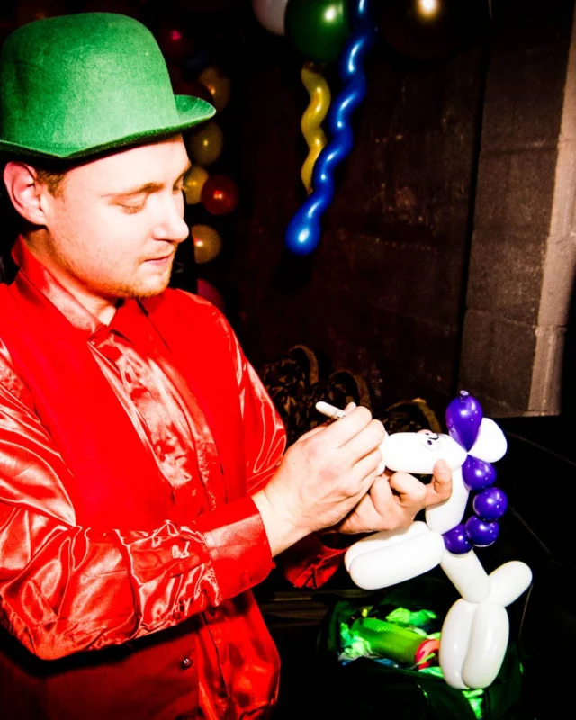 Nonsense: Balloons! November 2018 at The Basement, Thousands of balloons everywhere! Balloon Twisters! Balloon Walls! Kimber was the DJ!