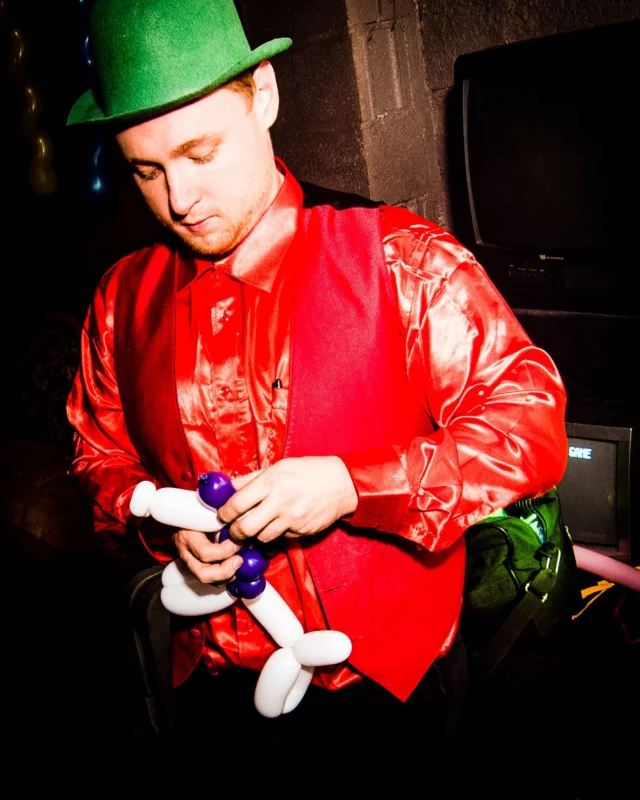 Nonsense: Balloons! November 2018 at The Basement, Thousands of balloons everywhere! Balloon Twisters! Balloon Walls! Kimber was the DJ!