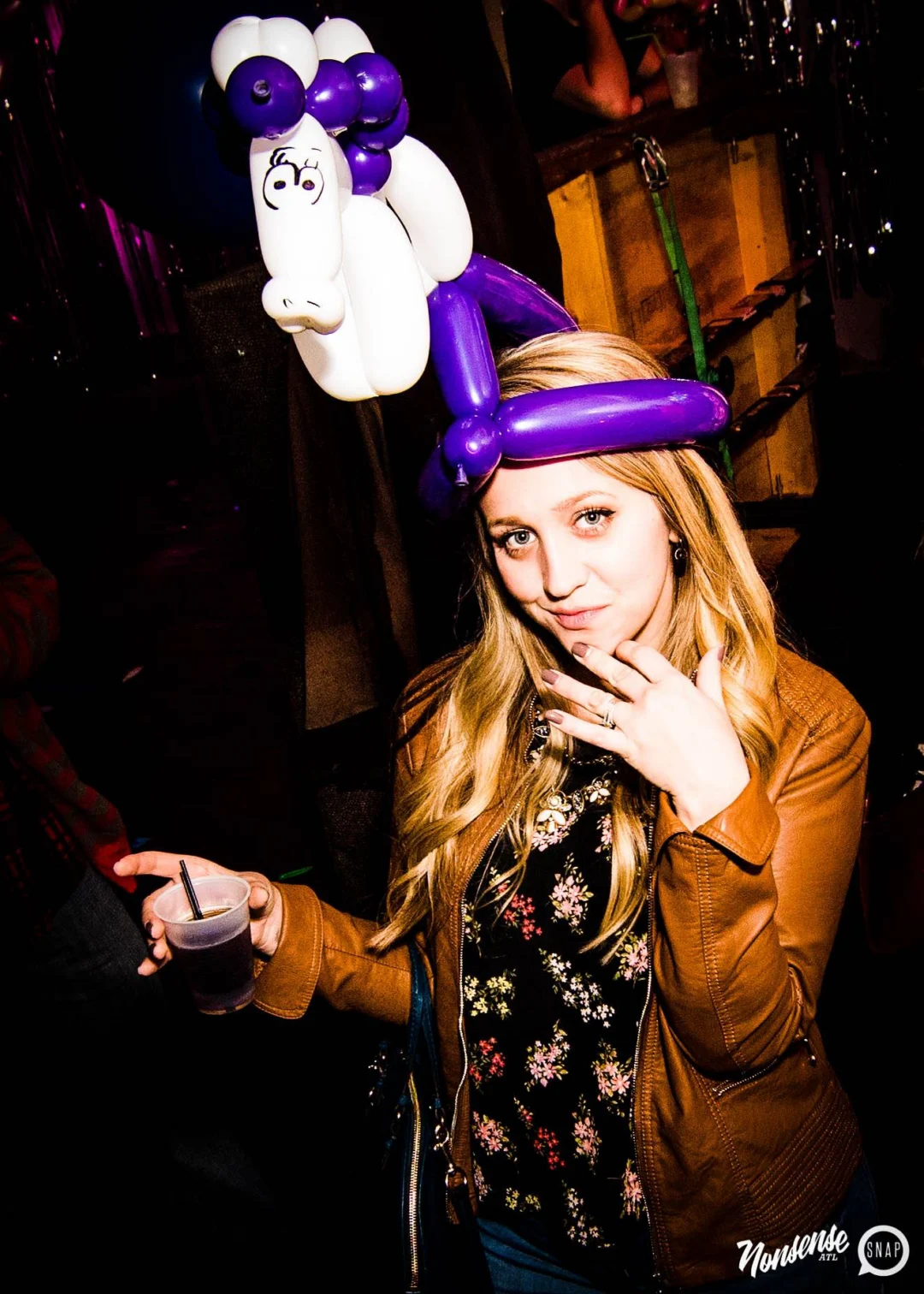 Nonsense: Balloons! November 2018 at The Basement, Thousands of balloons everywhere! Balloon Twisters! Balloon Walls! Kimber was the DJ!