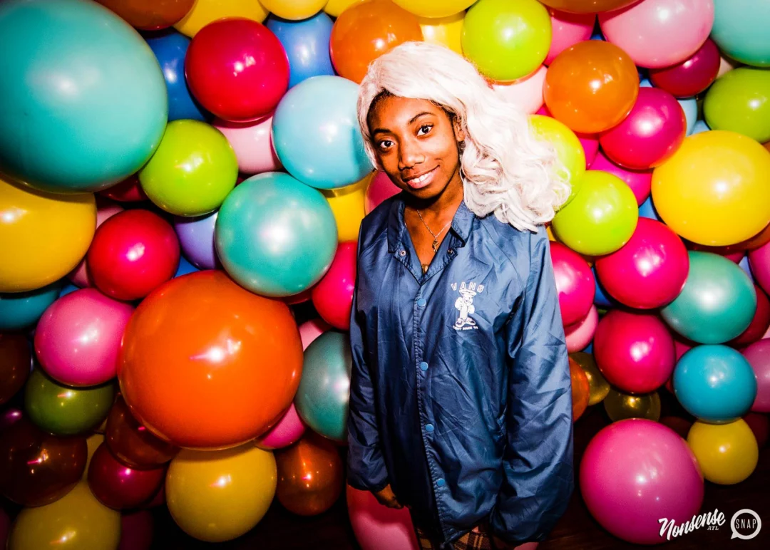 Nonsense: Balloons! November 2018 at The Basement, Thousands of balloons everywhere! Balloon Twisters! Balloon Walls! Kimber was the DJ!